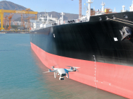 한화오션, 드론 활용 선박 흘수 계측 시스템 개발