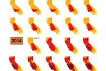 캘리포니아의 가뭄 지도, 드라우트 맵