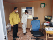 홍석봉 영광부군수, 고병원성 AI 방역 현장 방문