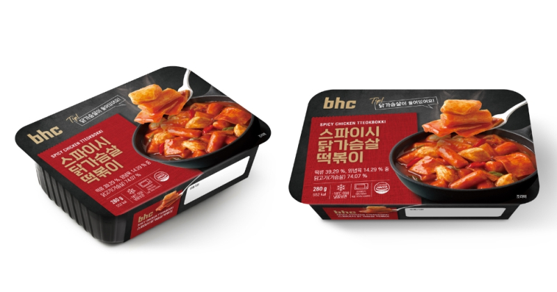 bhc HMR 신제품 ‘닭가슴살 핫도그’ 제품 이미지/bhc