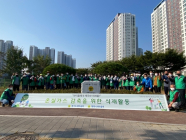 평택시새마을회 탄소중립 실천···새마을 도시 숲 나무 심기 행사 개최
