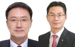 임장혁 LG유플러스 전무(왼쪽), 박성율 LG유플러스 전무 /사진=LG유플러스