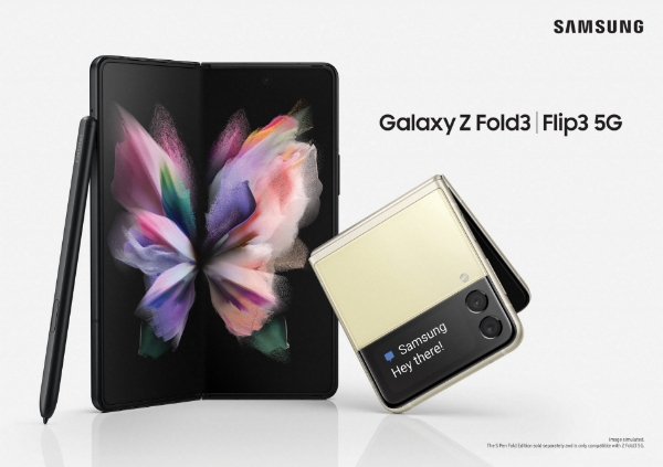 삼성전자 3세대 폴더블폰 '갤럭시 Z 폴드3'·'갤럭시 Z 플립3' 제품 이미지 /사진=삼성전자