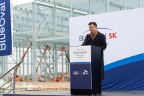 SK온-포드자동차 합작법인 블루오벌 SK, 美 최대 배터리 공장 기공식