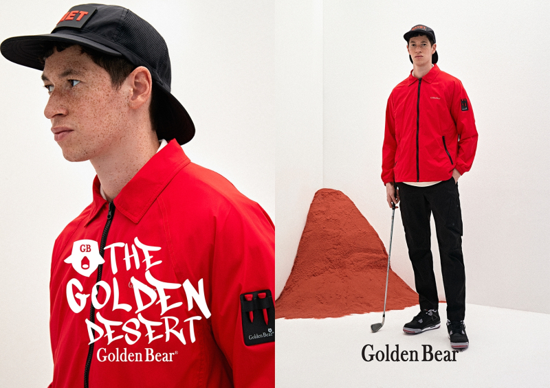 골든베어 22S/S THE GOLDEN 캠페인 테마- ‘골든 데저트(GOLDEN DESERT)’/사진=코오롱인더스트리
