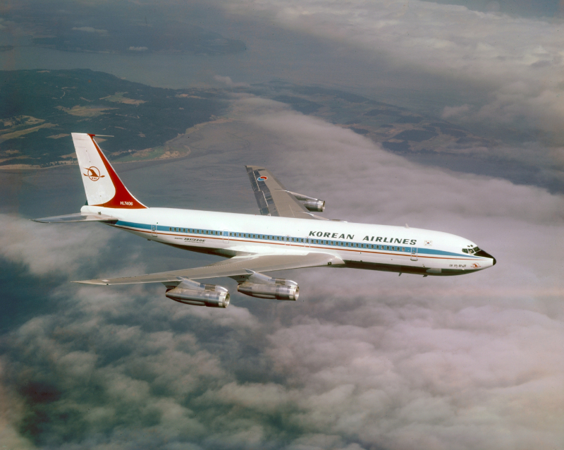 대한항공 보잉 707 제트 항공기 /사진=대한항공
