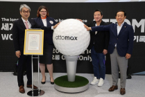 드라이버샷 18미터 더...코오롱 '아토맥스' 골프공, 세계 최장 비거리 인증