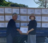 AIA생명, 집중호우·태풍 피해 지역에 기부금 전달