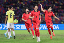 한국 U-20 축구대표팀, 에콰도르 3:2 꺾고 8강 진출…‘배준호 1골 1도움’