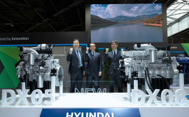 HD현대인프라코어, 인터마트서 ‘HYUNDAI’ 엔진 첫 공개