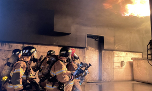 광주 소방안전본부, 화재현장 출동대원 팀 특별훈련